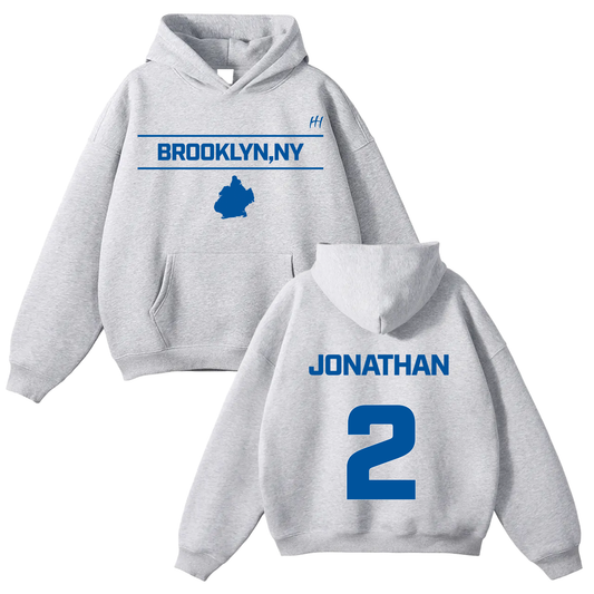 Jonathan Gonzalez Oversize Fleeced Hoodie