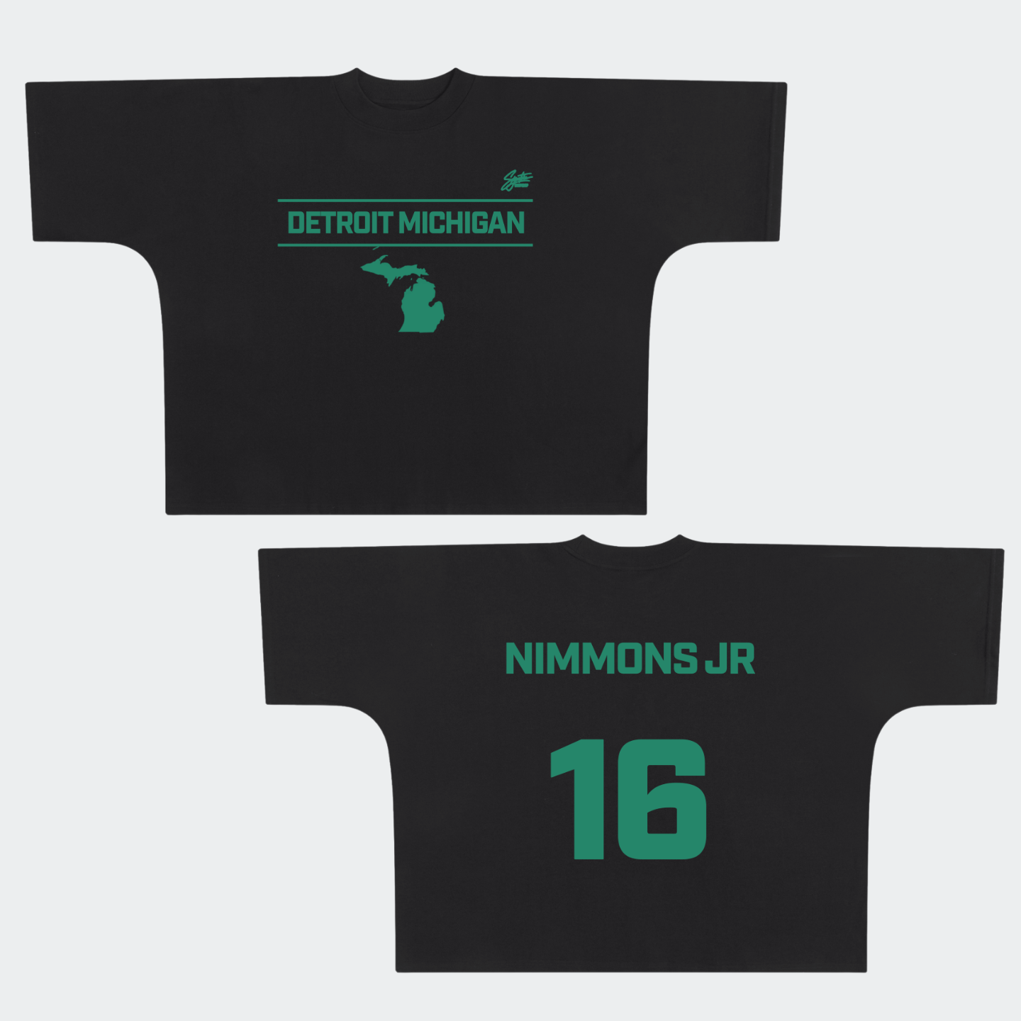 Quinn-Martin Nimmons Jr Premium Drop Shoulder/Boxy Tee