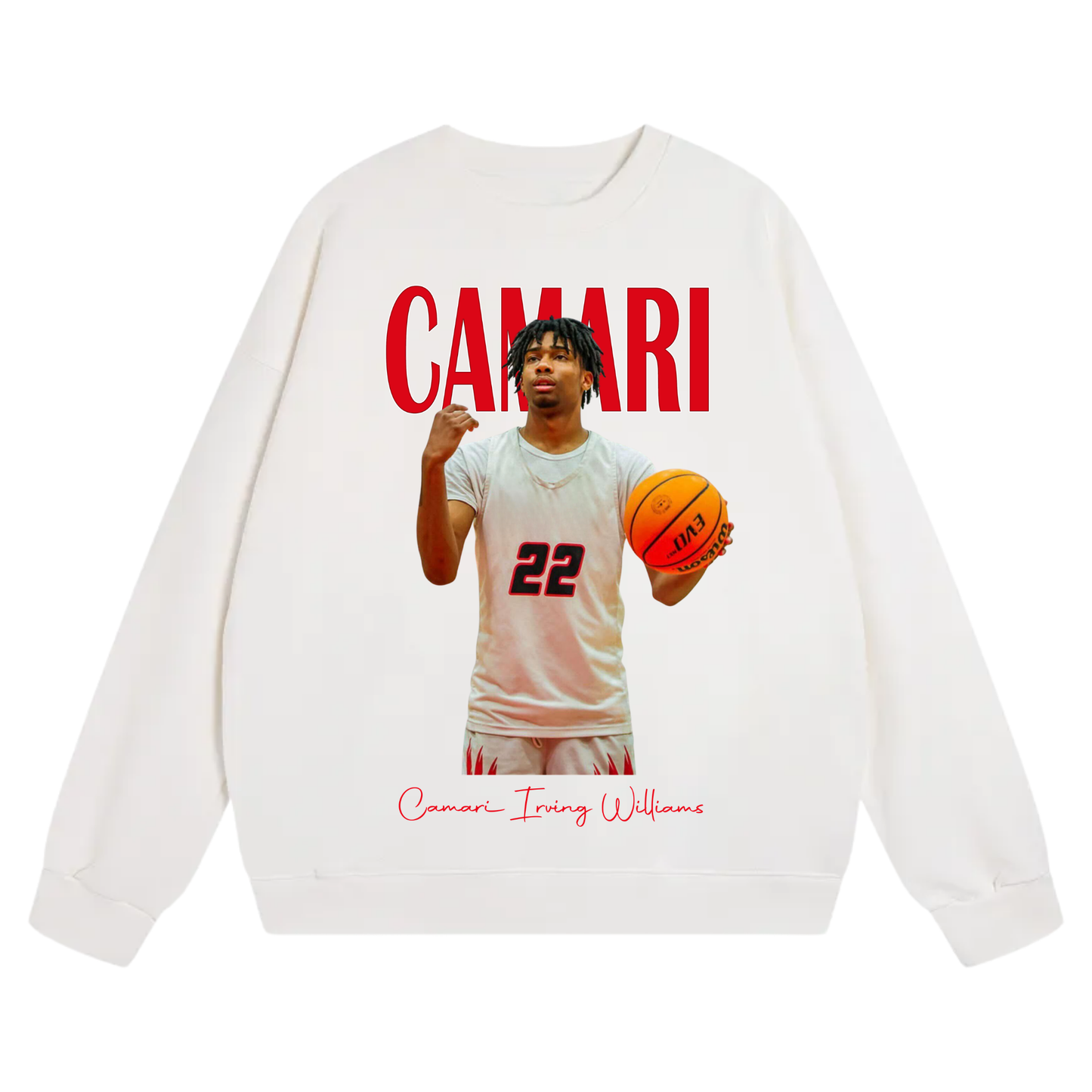 Camari Irving Williams Heavyweight Crewneck Sweatshirt