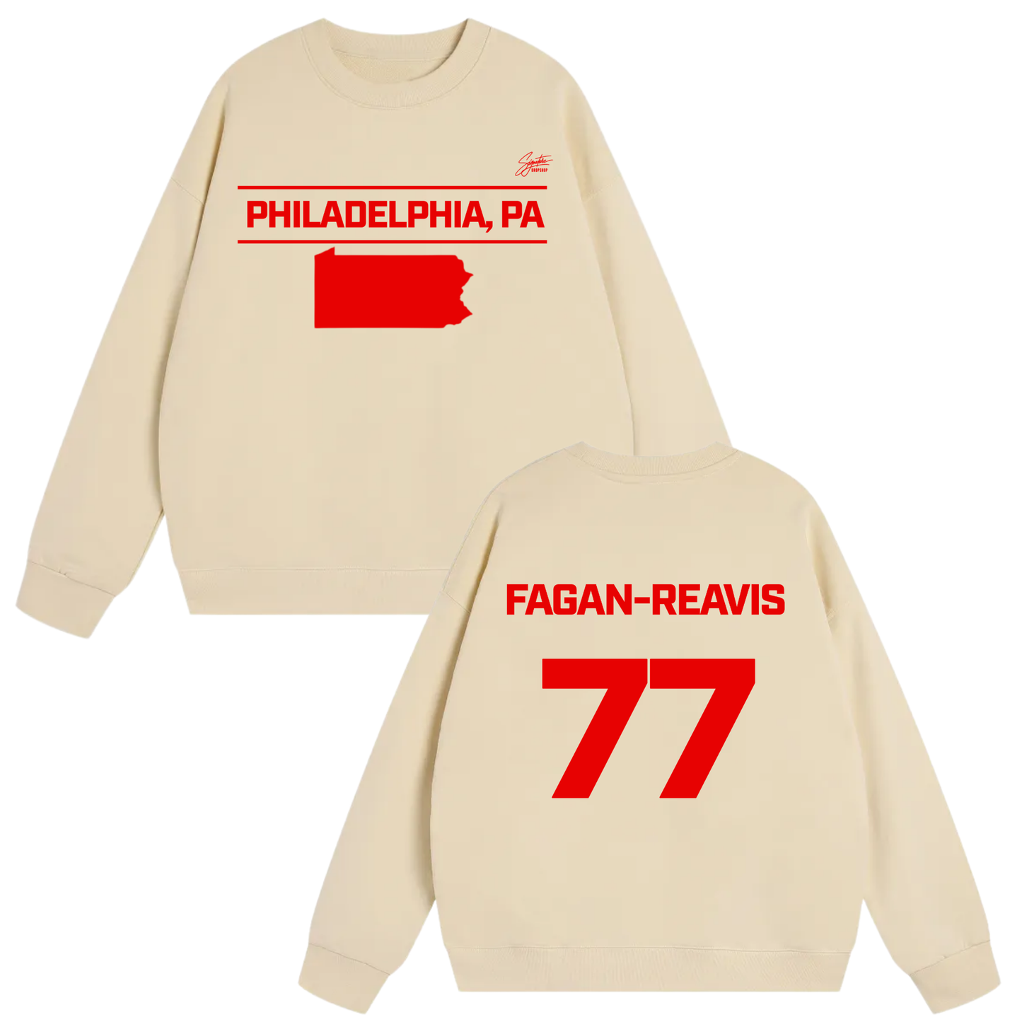 Zyair Fagan-Reavis Heavyweight Crewneck Sweatshirt