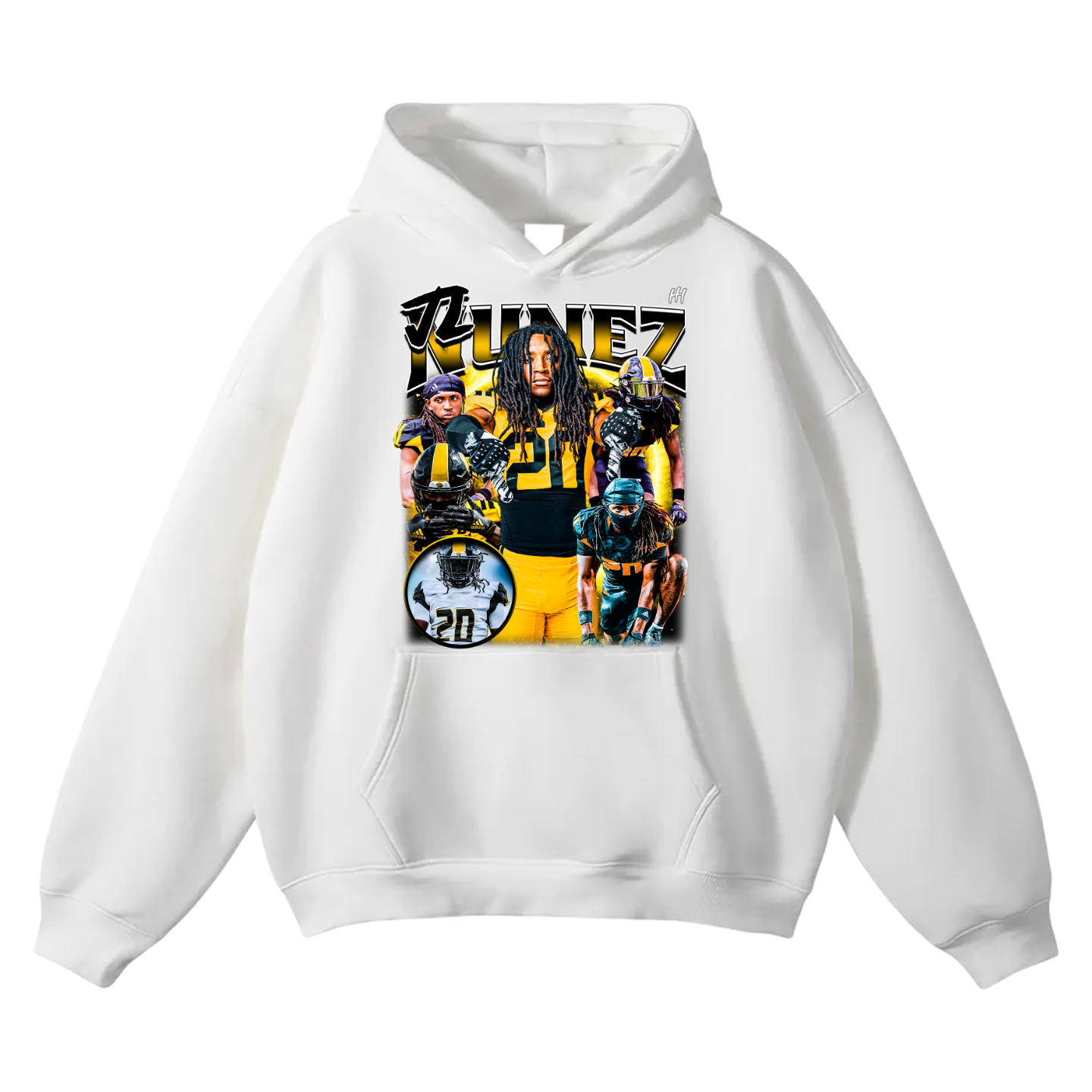 JL Nunez Oversize Fleeced Hoodie