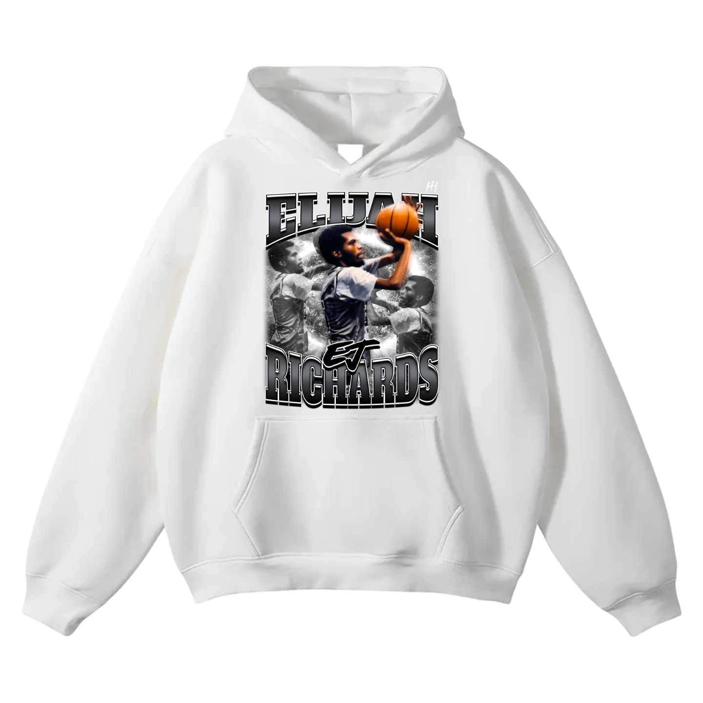 Elijah Richards Oversize Fleeced Hoodie