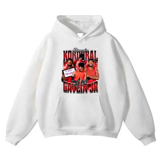 Deandre Kordoral Gatlin Jr Oversize Fleeced Hoodie