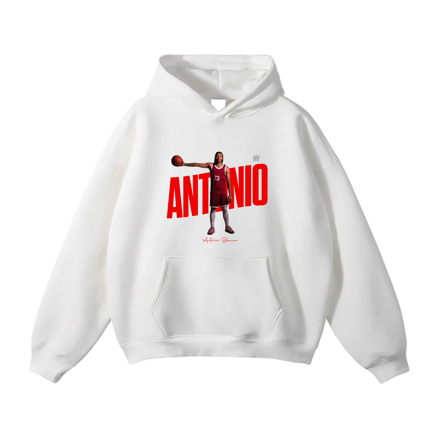 Antonio Blanco Oversize Fleeced Hoodie