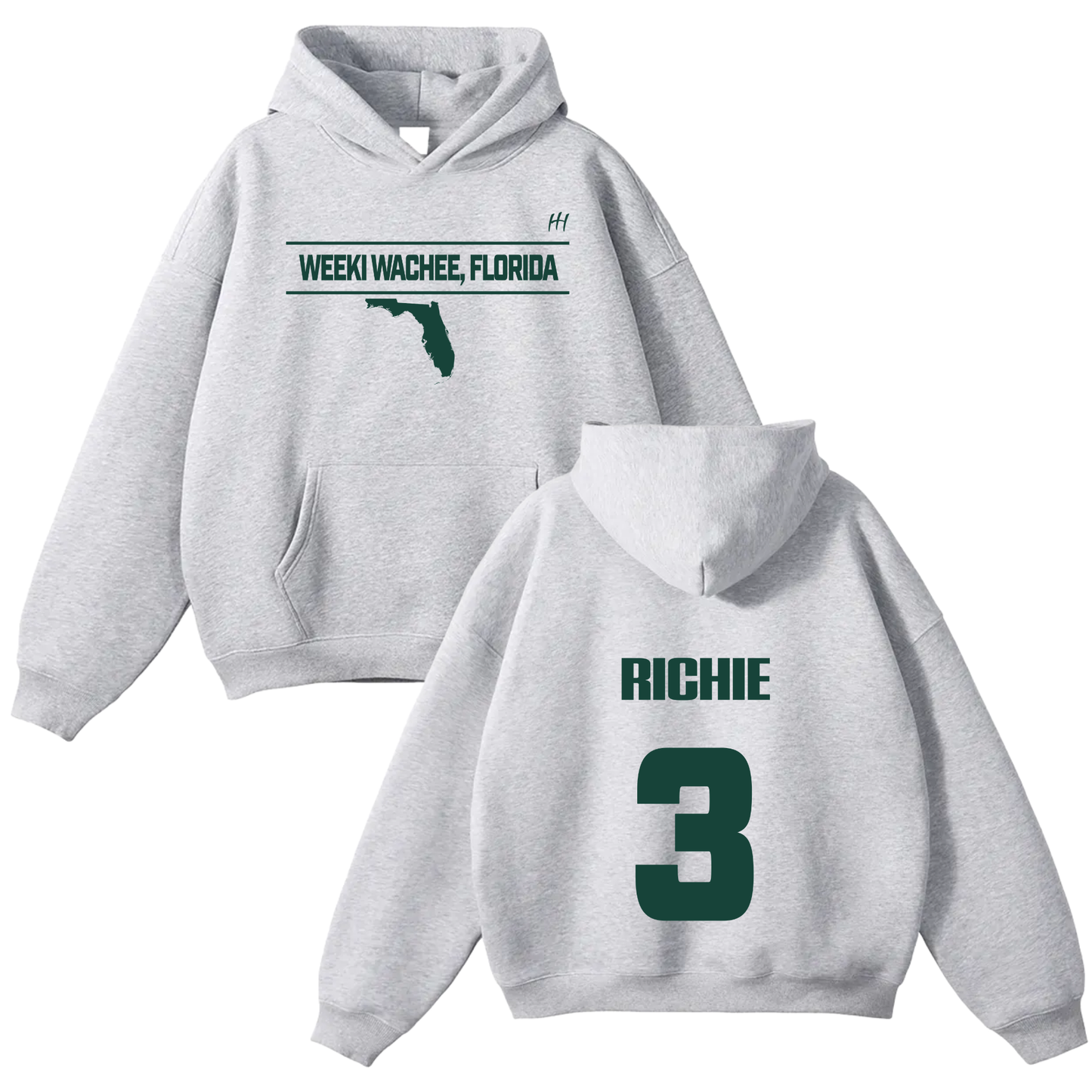 Richard Hanshaw Oversize Fleeced Hoodie