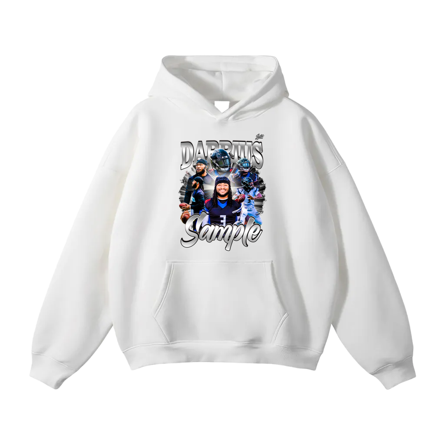 Darrius Sample Oversize Fleeced Hoodie
