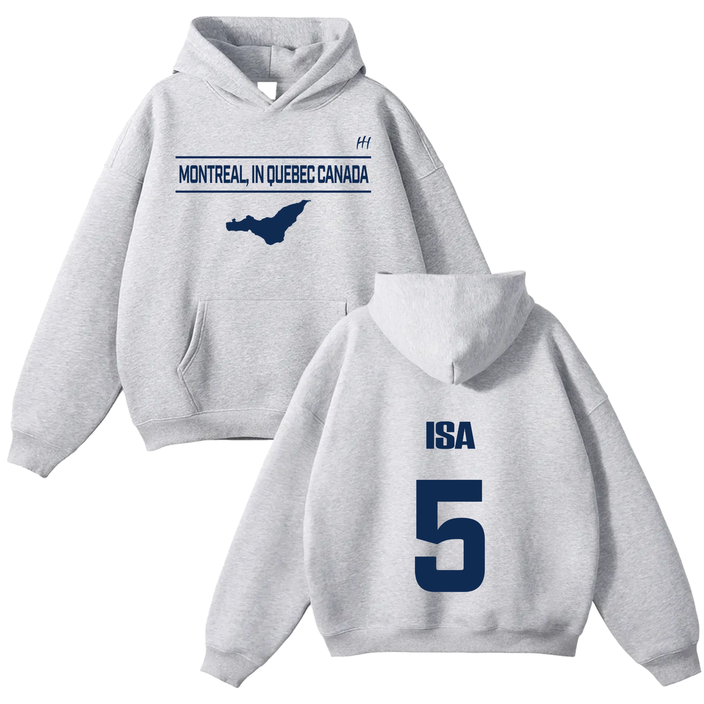 Isabelle Addis Oversize Fleeced Hoodie