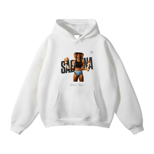 Sabrena Hogan Oversize Fleeced Hoodie