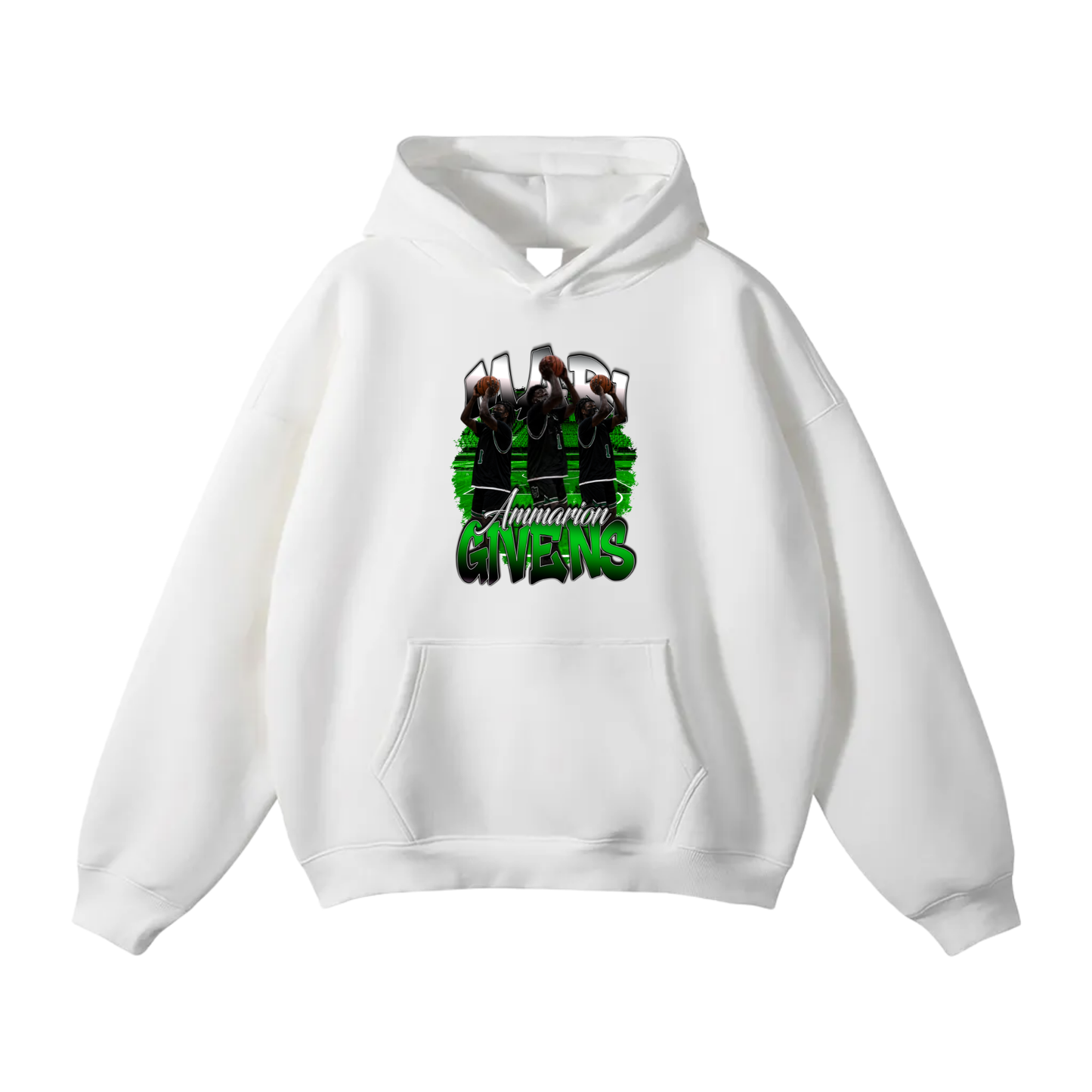Ammarion Givens Oversize Fleeced Hoodie