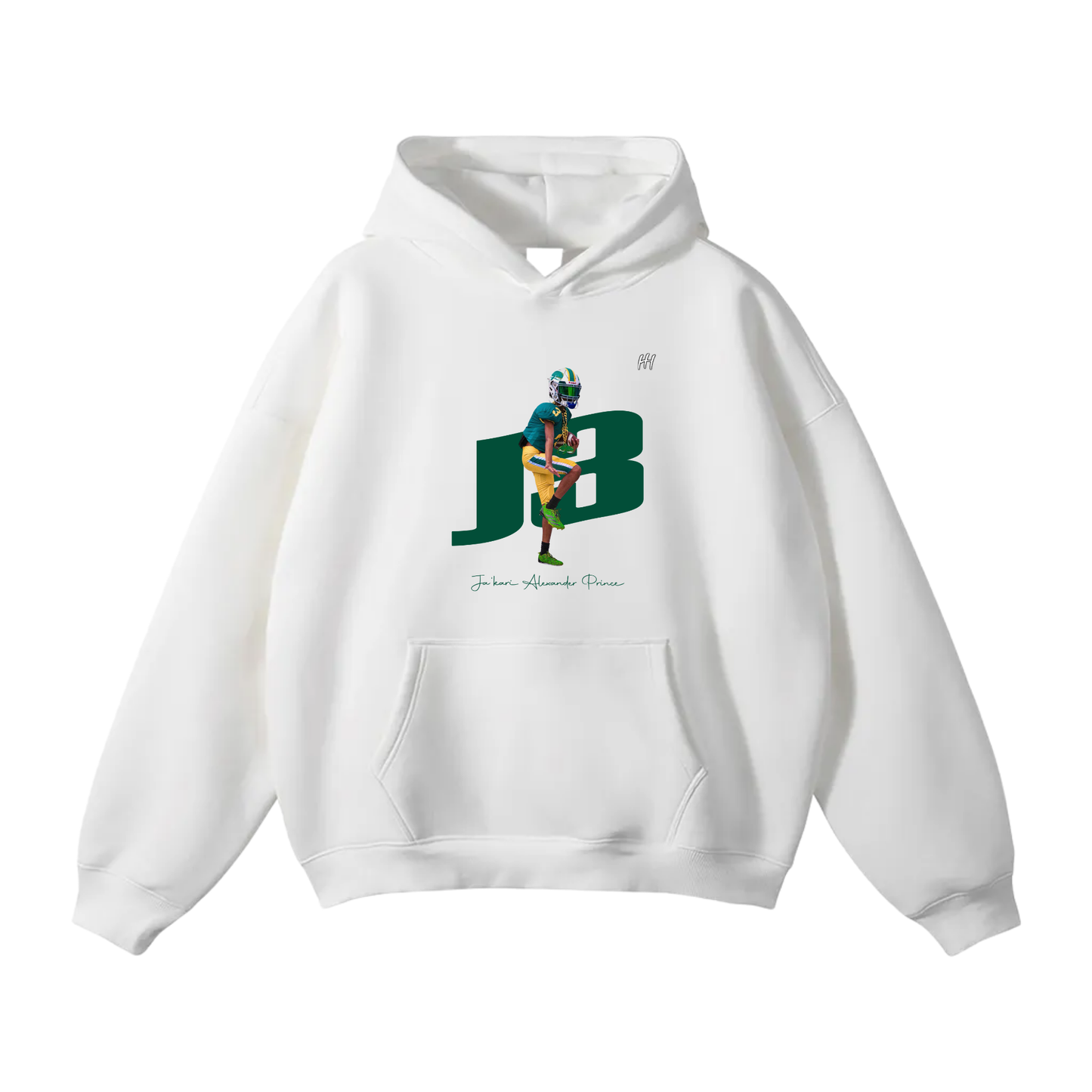 Ja'kari Alexander Prince Oversize Fleeced Hoodie