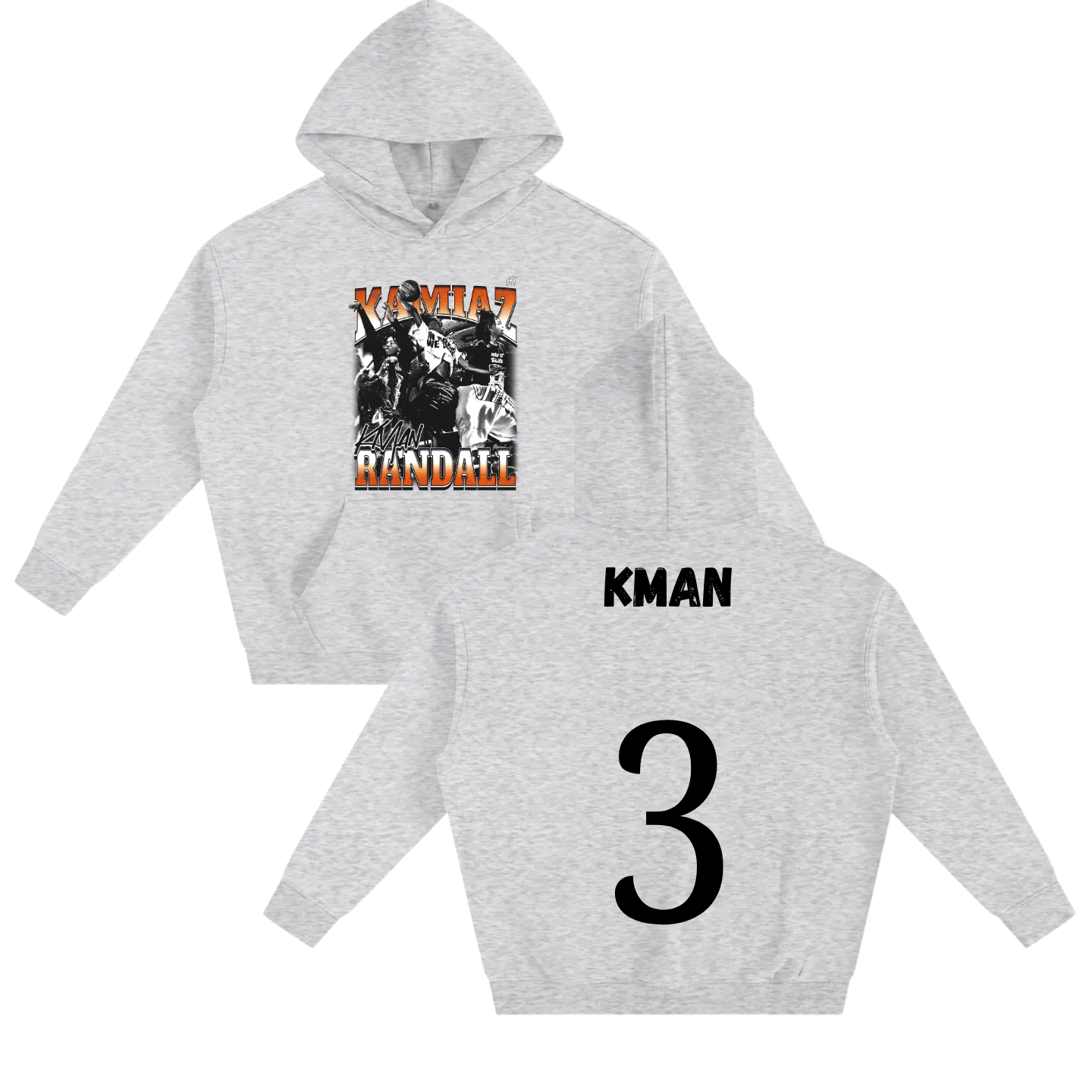 Kamiaz Randall Oversize Fleeced Hoodie