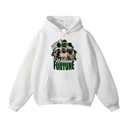 William Fortune Oversize Fleeced Hoodie