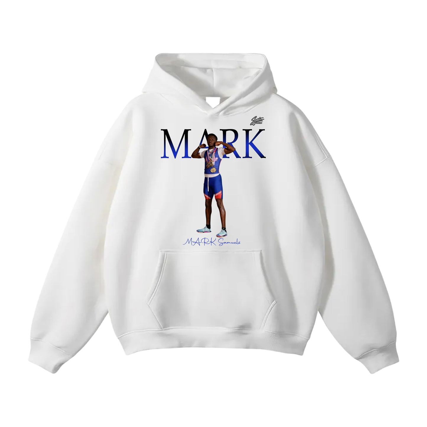 Mark Samuels Oversize Fleeced Hoodie