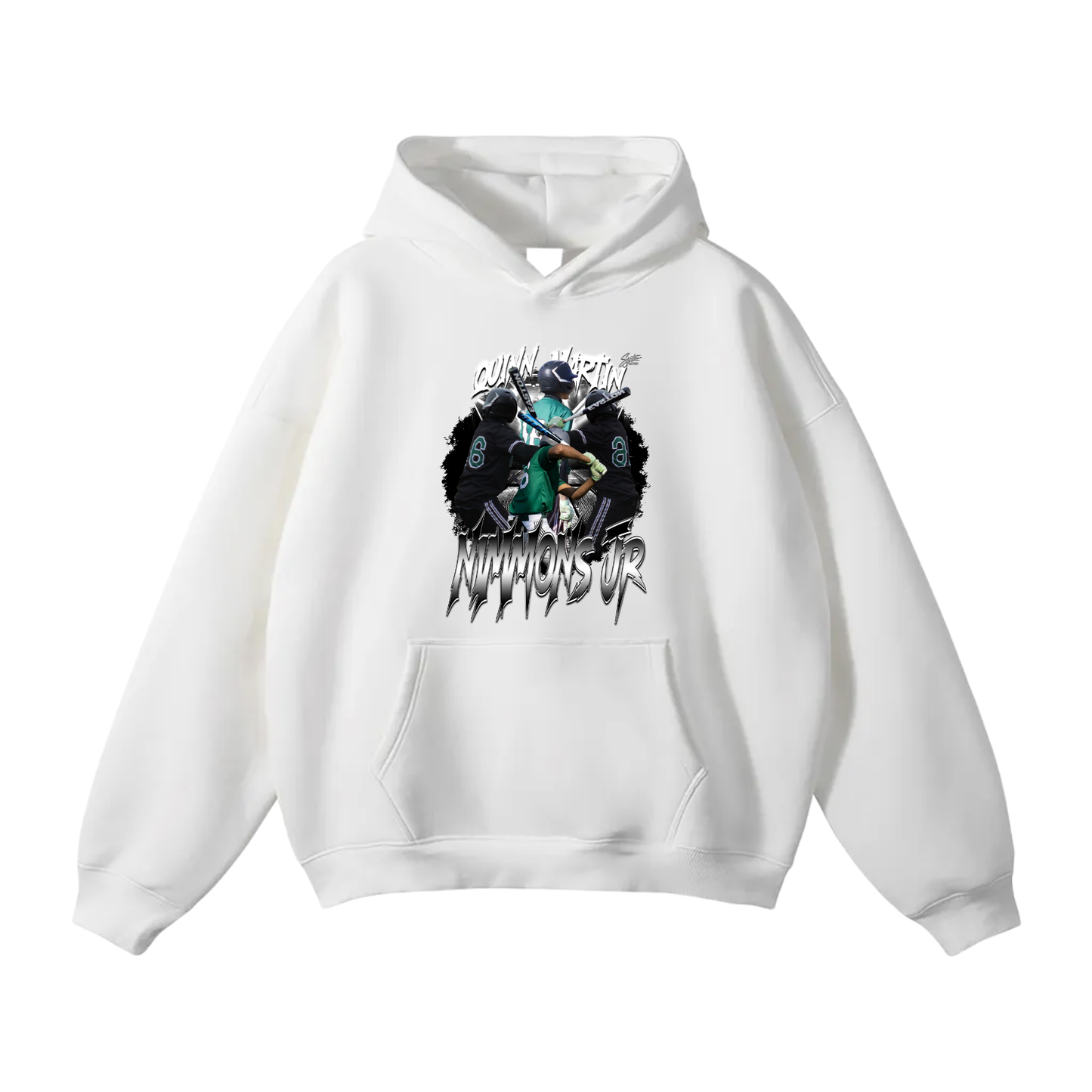 Quinn-Martin Nimmons Jr Oversize Fleeced Hoodie