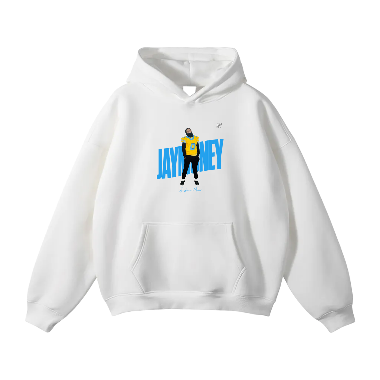 Jaylen Miller Oversize Fleeced Hoodie