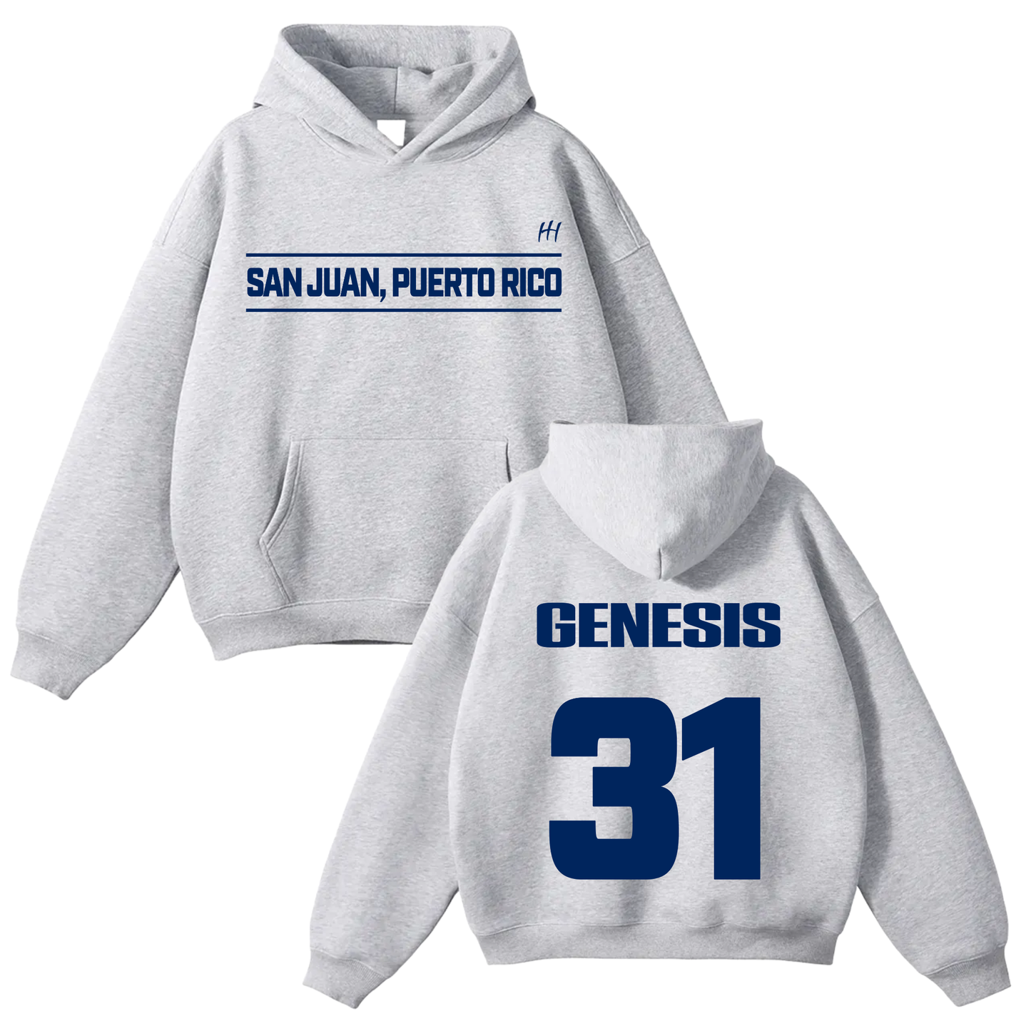 Genesis Nicole Santiago Melendez Oversize Fleeced Hoodie