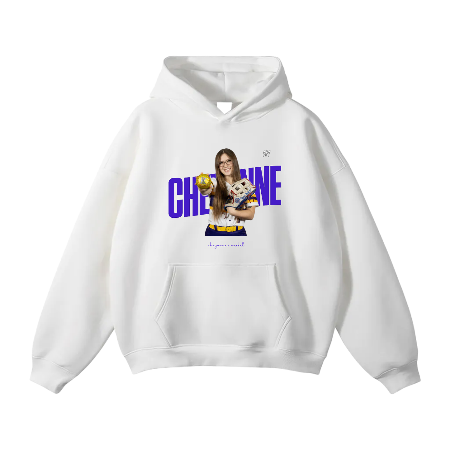 Cheyanne Merkel Oversize Fleeced Hoodie