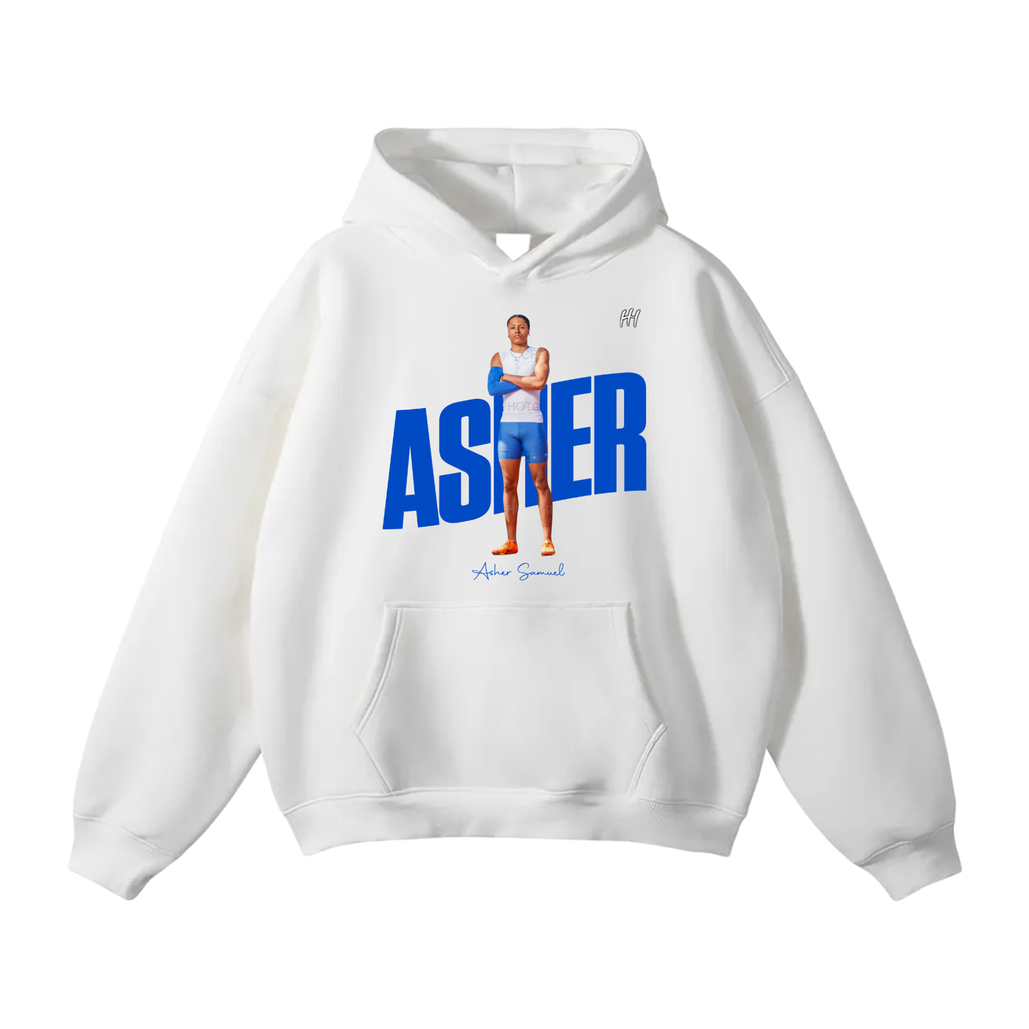 Asher Samuel Oversize Fleeced Hoodie