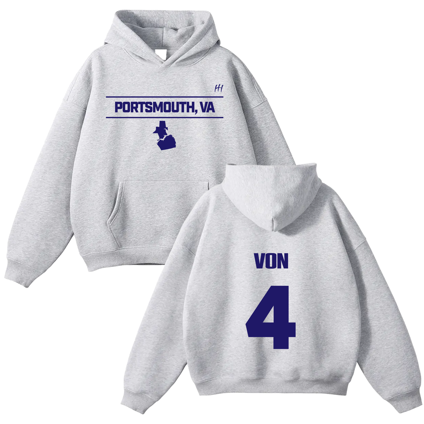 Davon Hayes Oversize Fleeced Hoodie