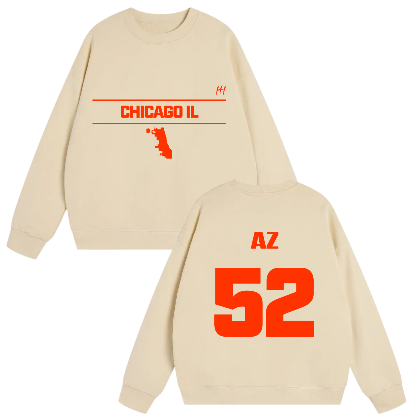 Azion Floyd Plant Heavyweight Crewneck Sweatshirt