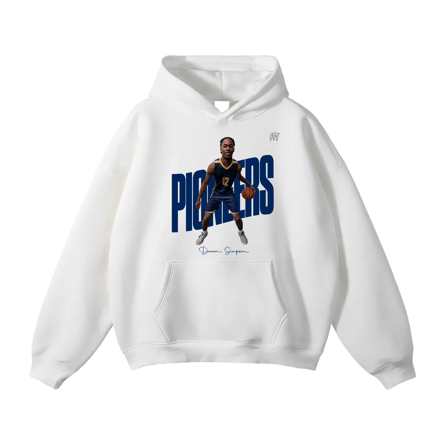 Davon Simpson Oversize Fleeced Hoodie