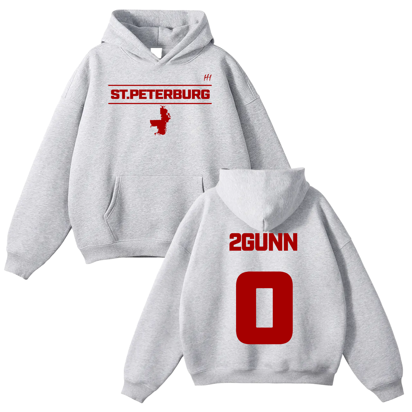 Javontae Simmons Oversize Fleeced Hoodie