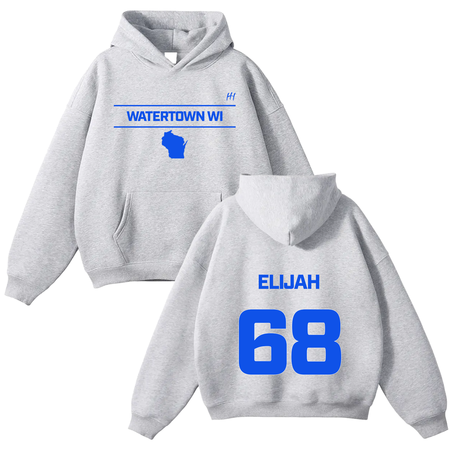 Elijah Selvie Oversize Fleeced Hoodie