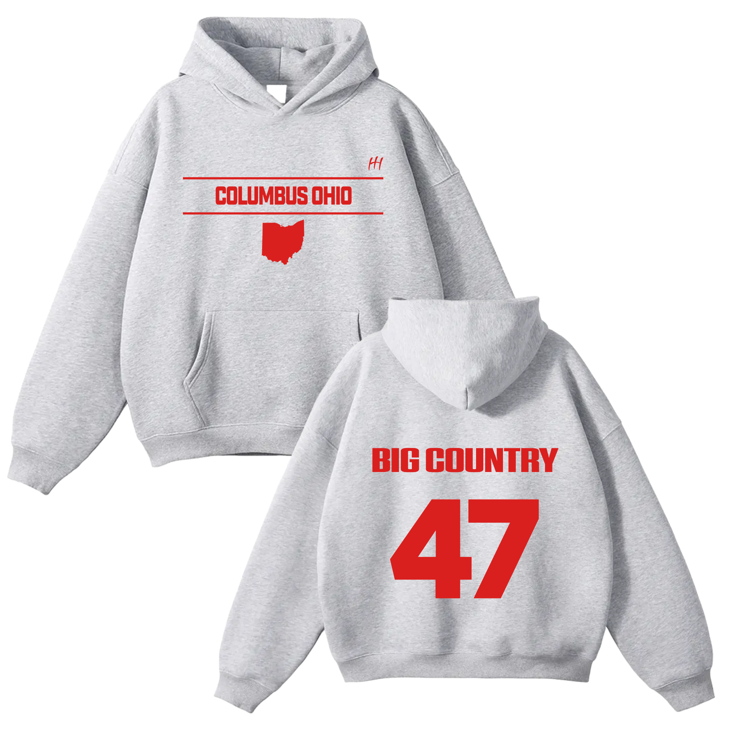 Kevin Legue Oversize Fleeced Hoodie
