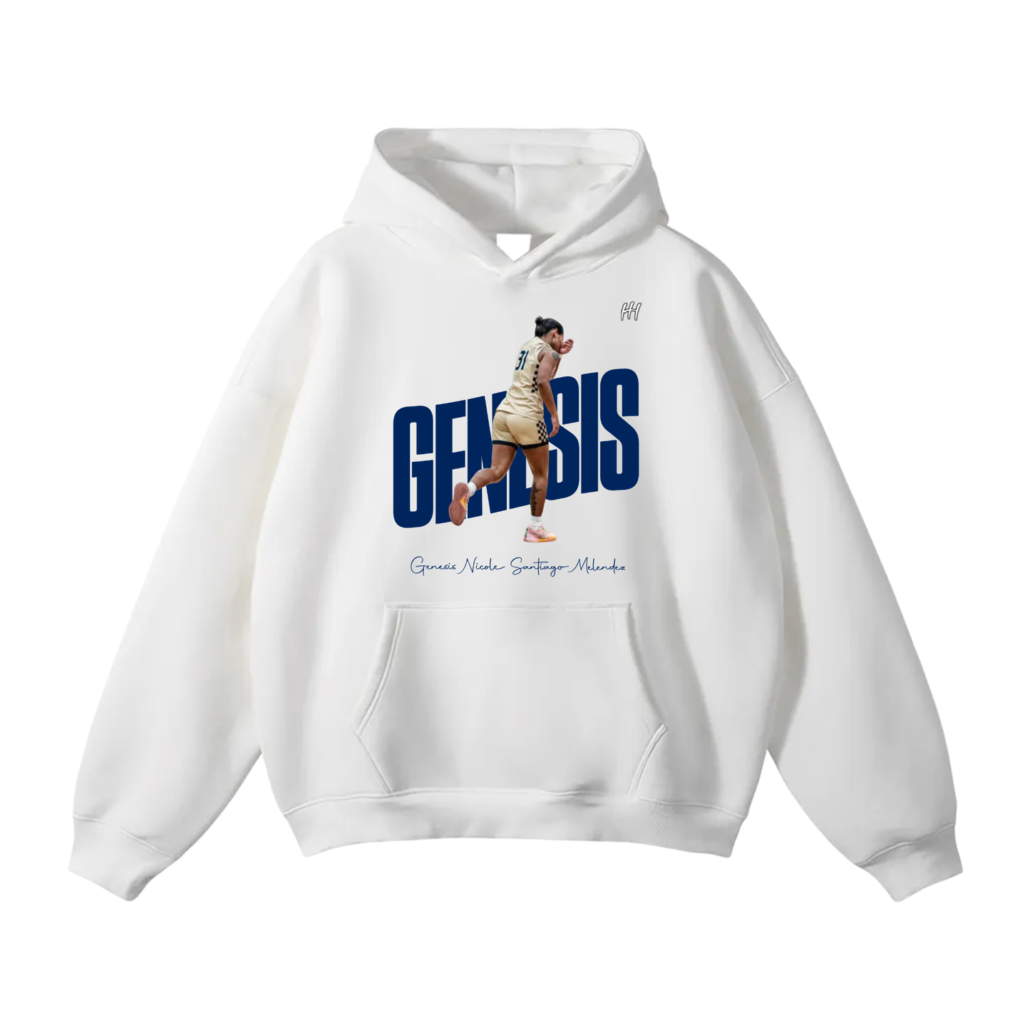 Genesis Nicole Santiago Melendez Oversize Fleeced Hoodie