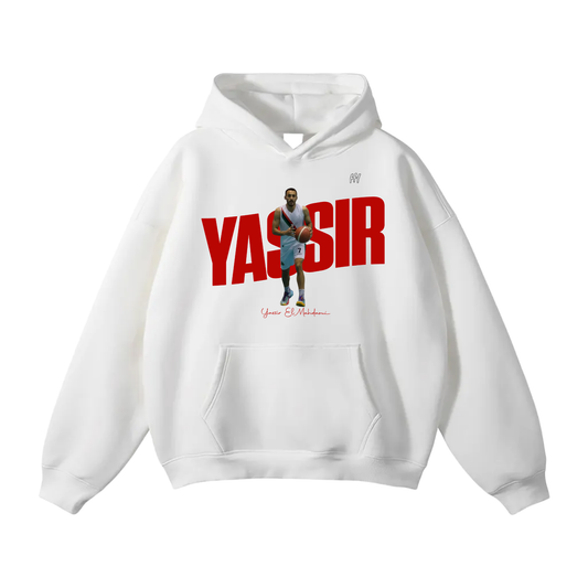 El mahdaoui Yassir Oversize Fleeced Hoodie