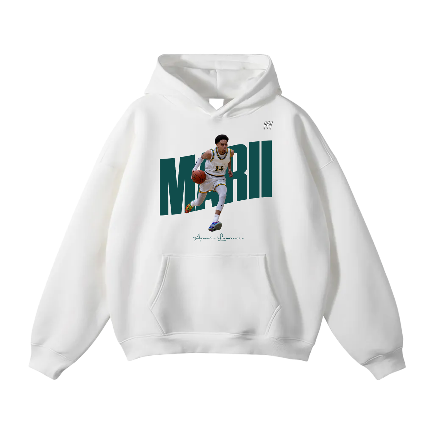 Amari Lawrence Oversize Fleeced Hoodie
