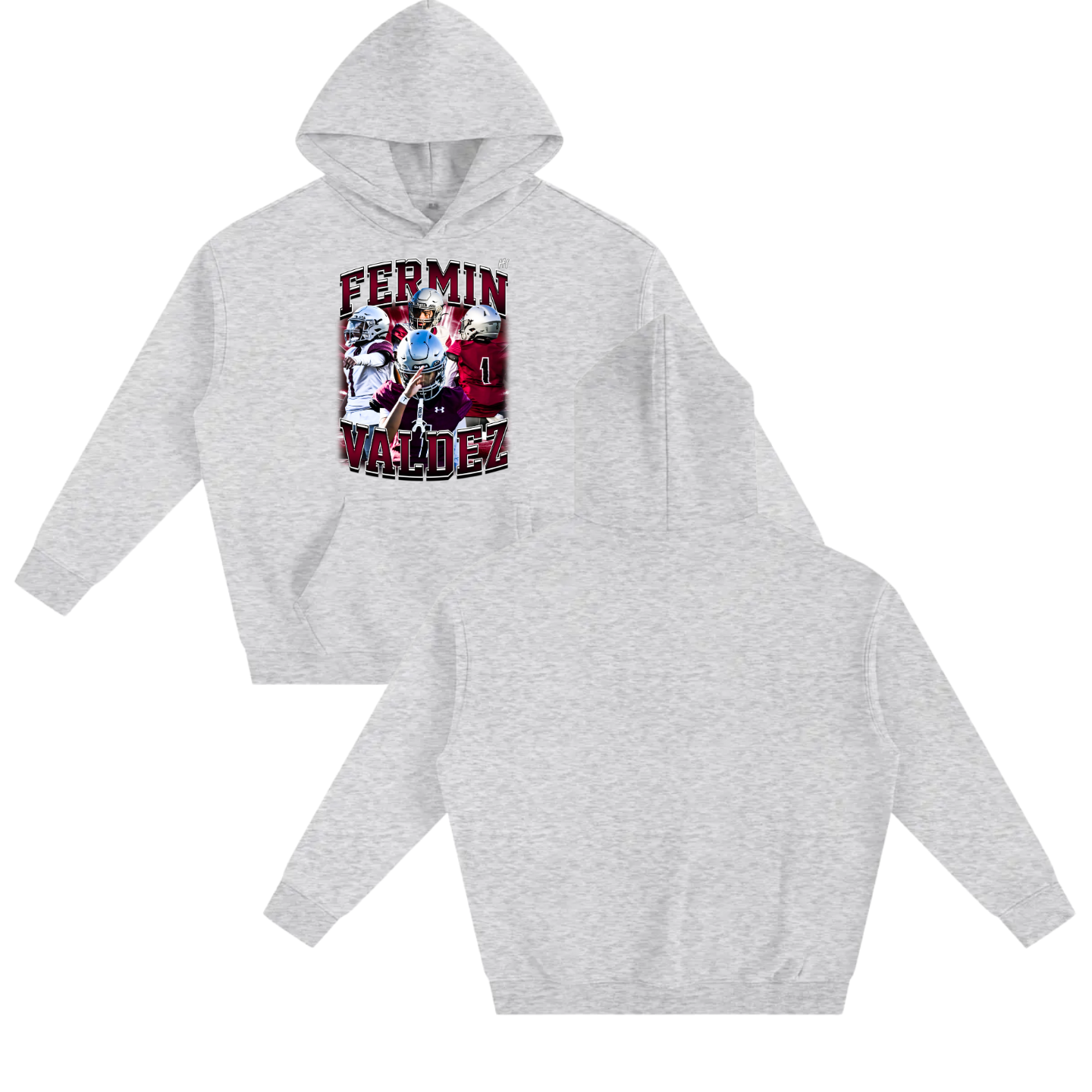 Fermin Valdez Oversize Fleeced Hoodie