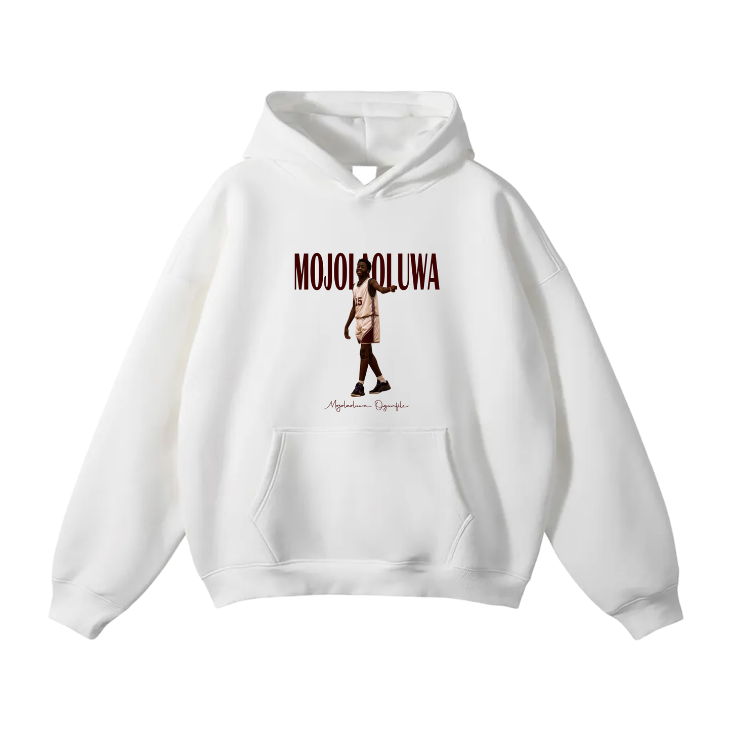 Mojolaoluwa Ogunfile Oversize Fleeced Hoodie