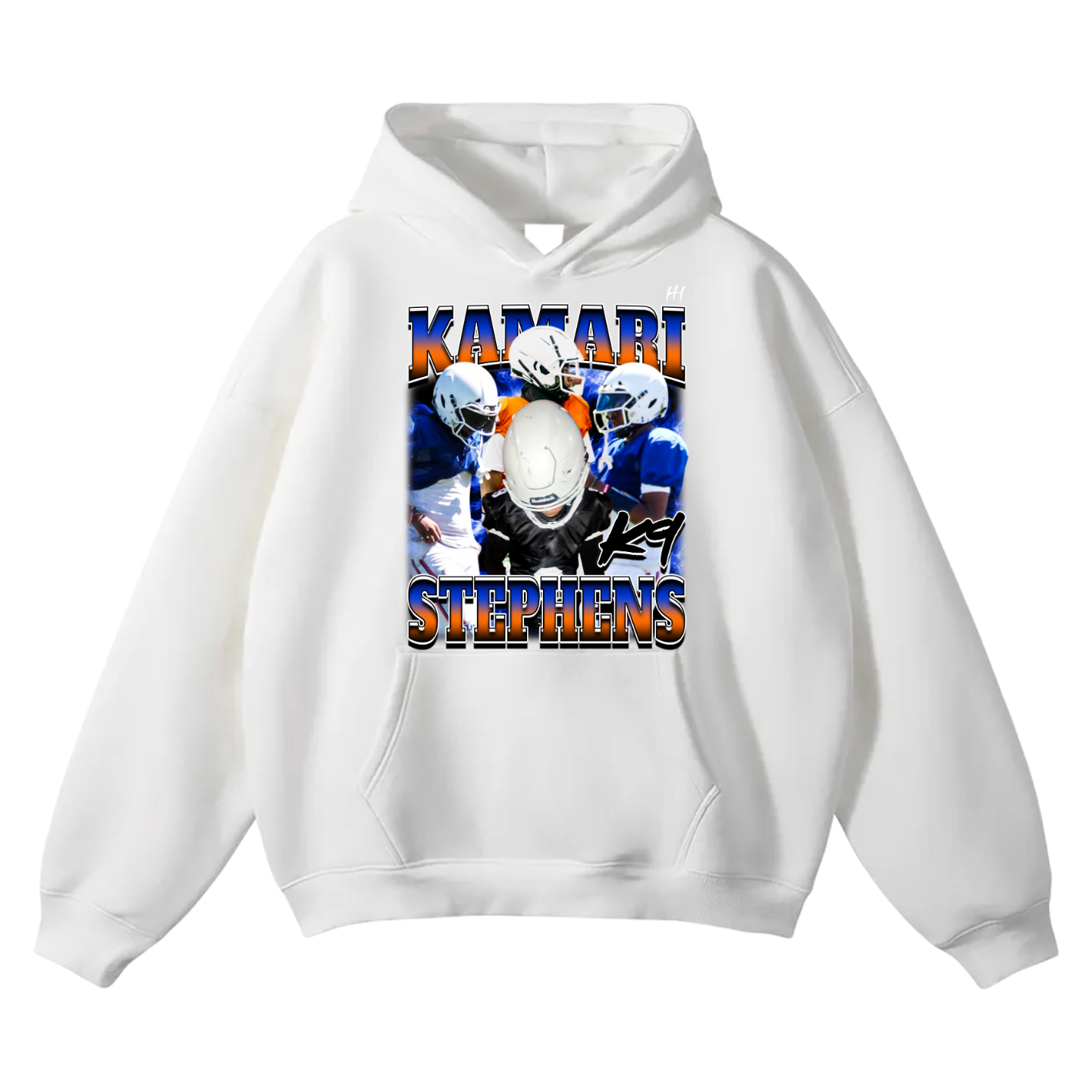 Kamari Stephens Oversize Fleeced Hoodie