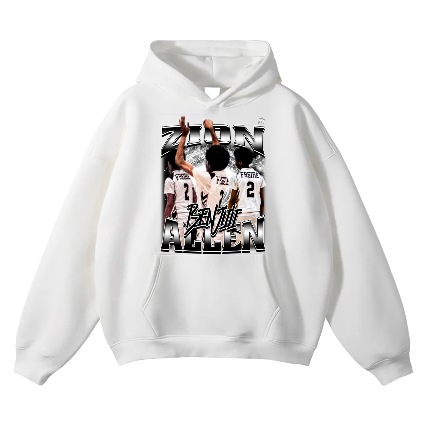 Zion Allen Oversize Fleeced Hoodie