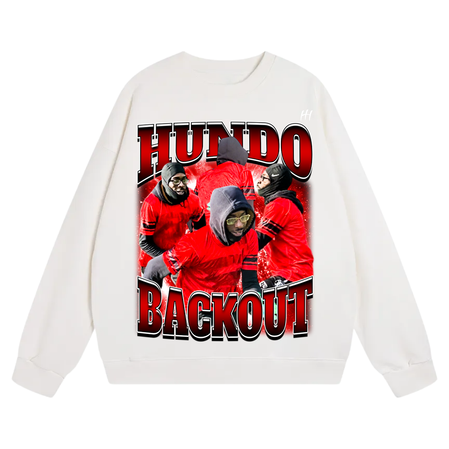 Hundo Backout Heavyweight Crewneck Sweatshirt