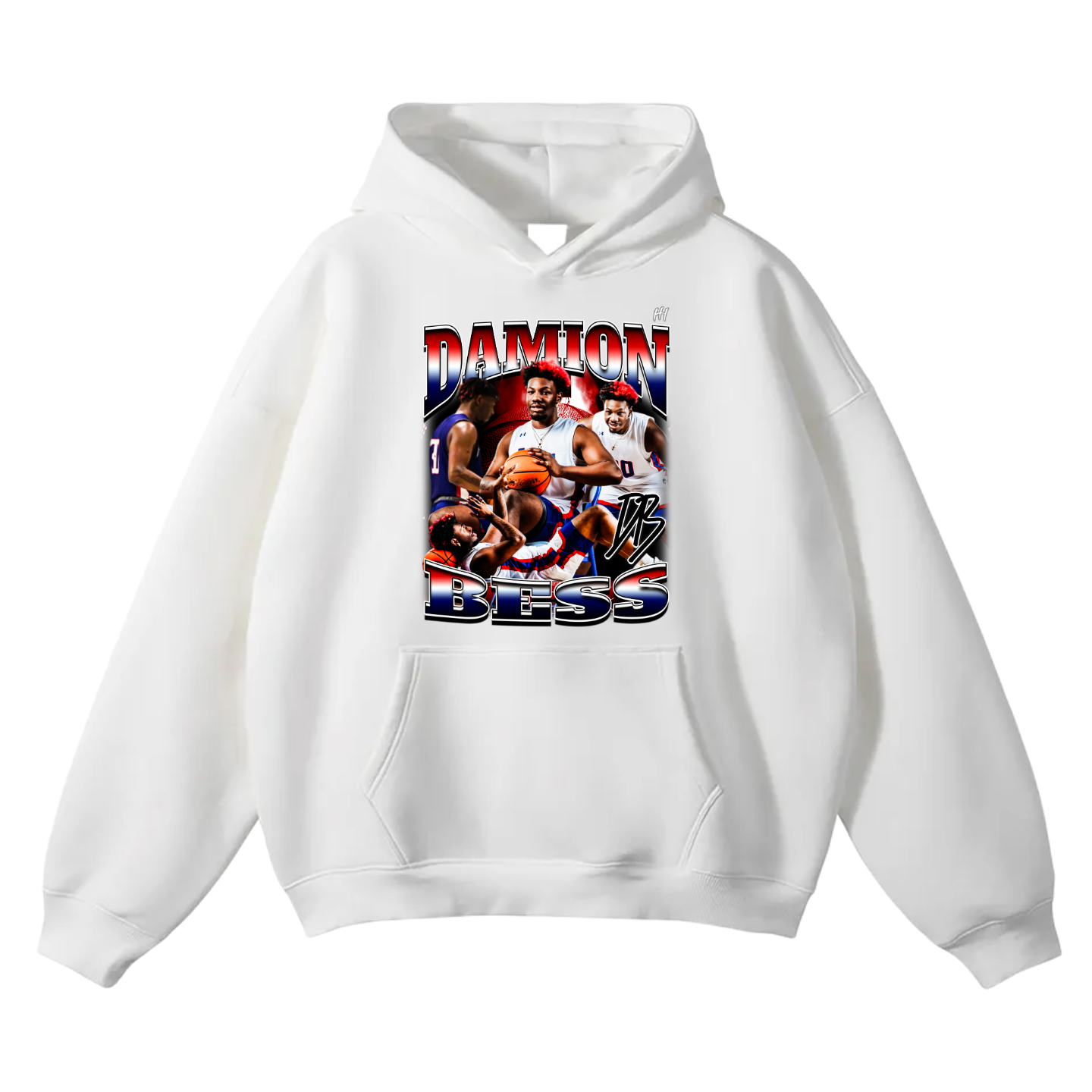 Damion Bess Oversize Fleeced Hoodie
