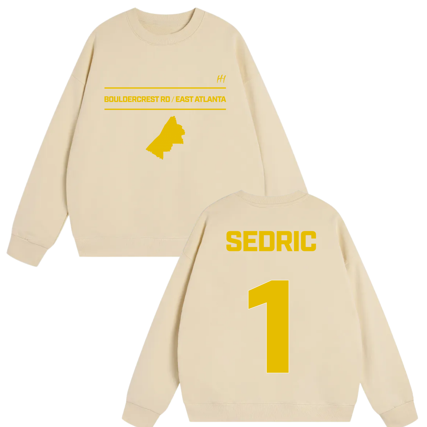Sedric Jefferson Heavyweight Crewneck Sweatshirt