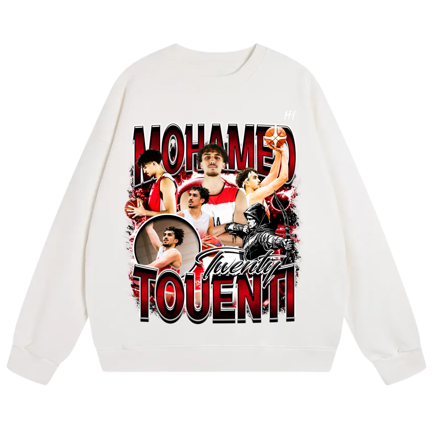 Mohamed Touenti Heavyweight Crewneck Sweatshirt