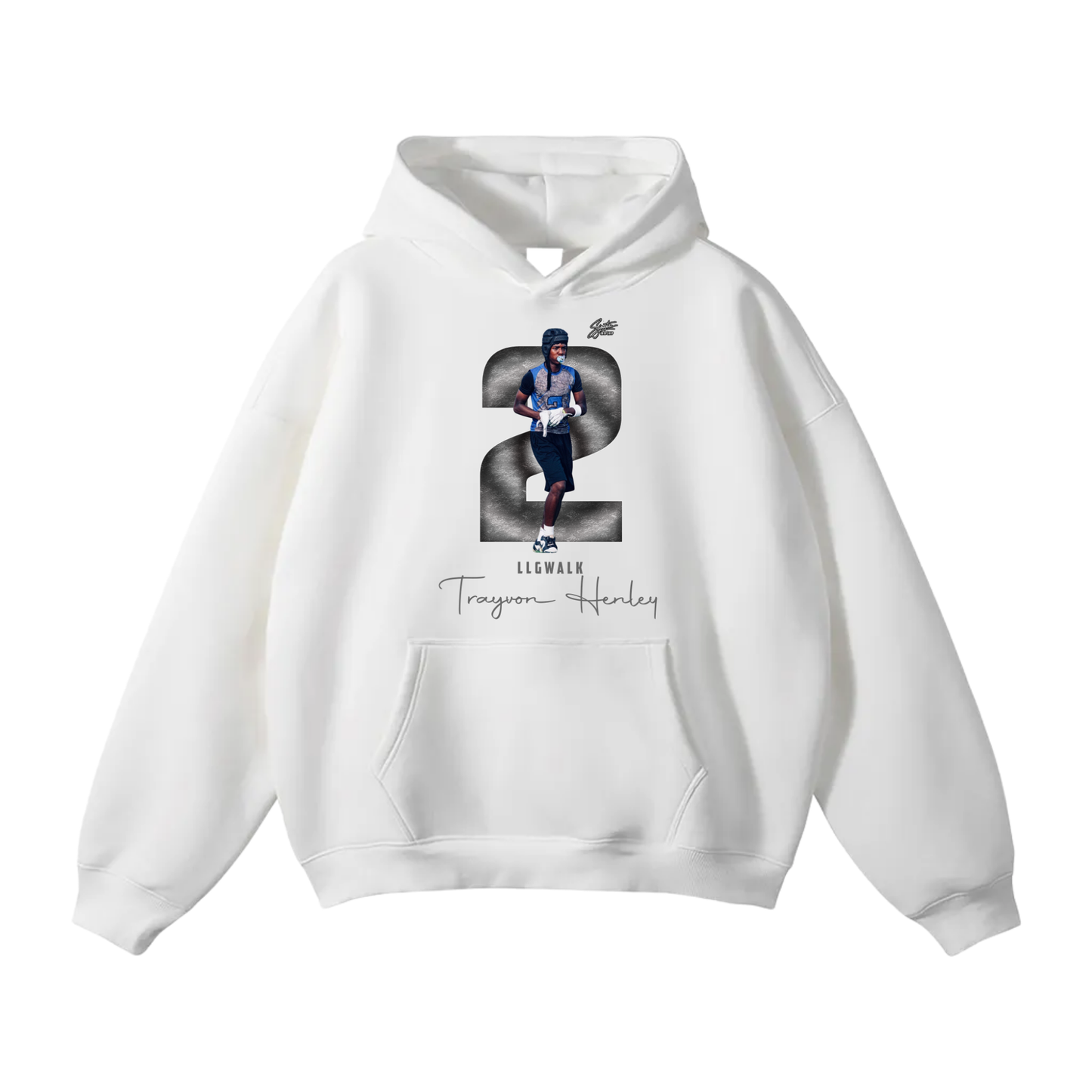 Trayvon Henley Oversize Fleeced Hoodie
