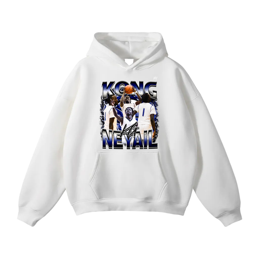 Kong T Neyail Oversize Fleeced Hoodie