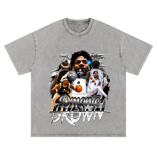 Dmonte Brown Oversize T-shirt