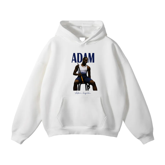 Adam olayinka Oversize Fleeced Hoodie