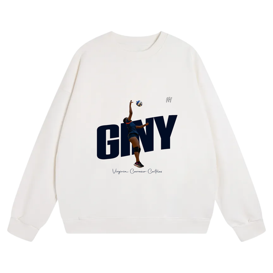 Virginia Carrasco Contreras Heavyweight Crewneck Sweatshirt