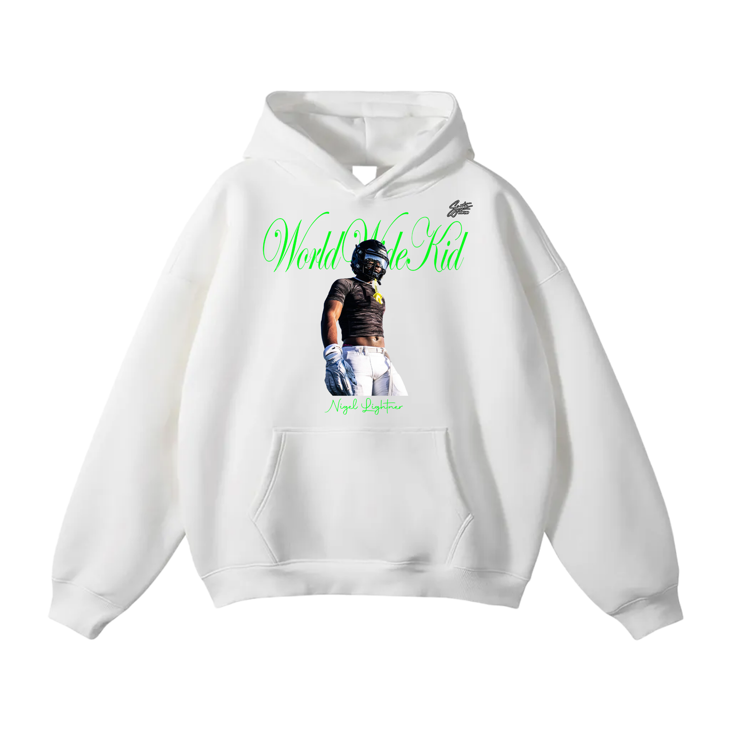 Nigel Lightner Oversize Fleeced Hoodie