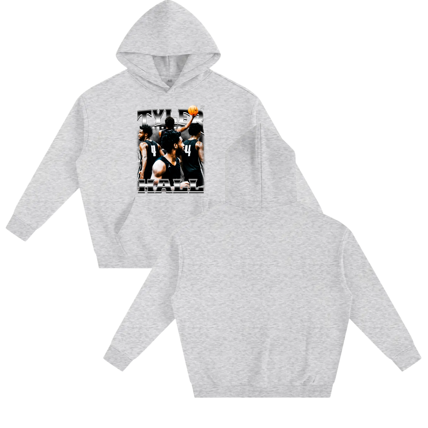 Tyler Hall Oversize Fleeced Hoodie
