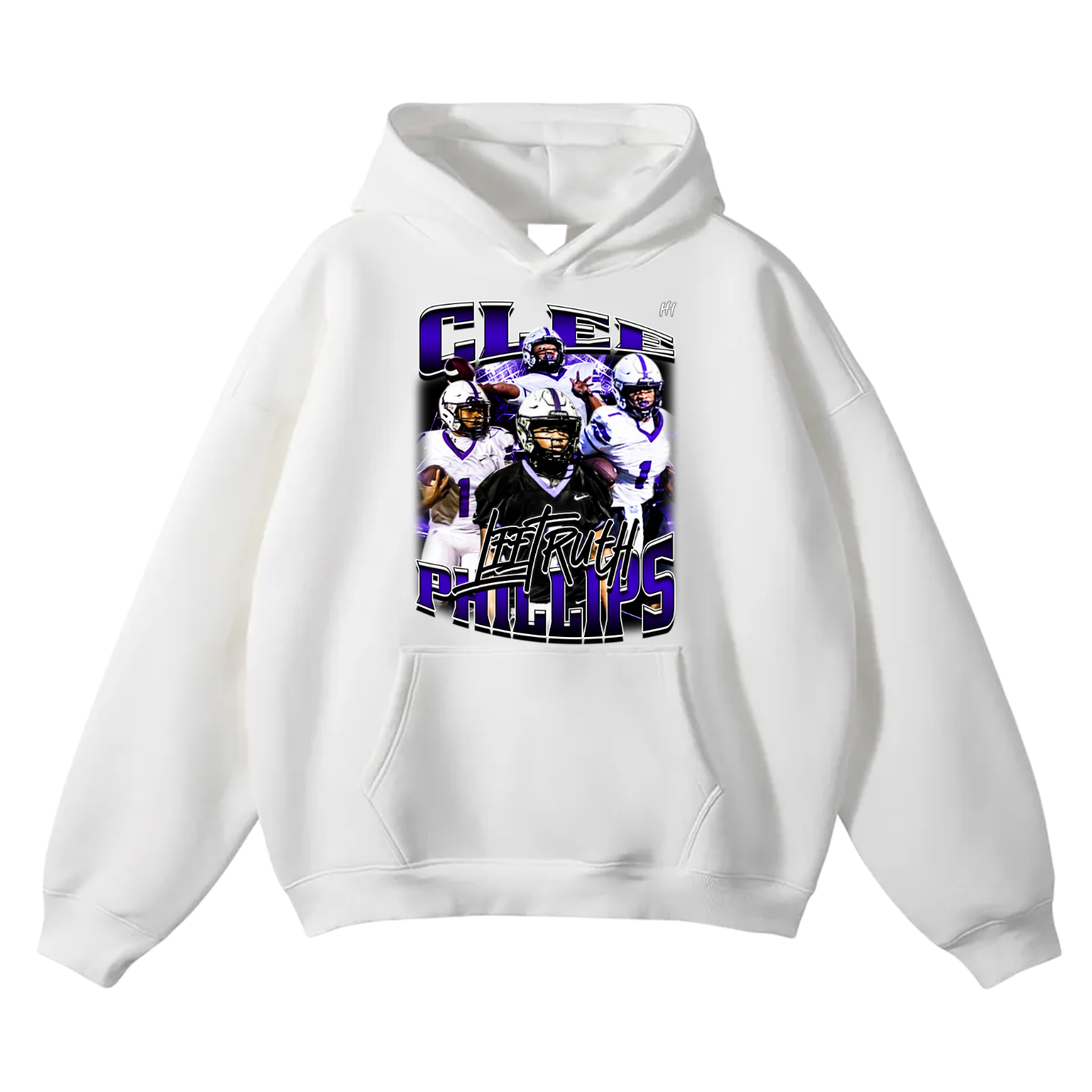 Clee Phillips Oversize Fleeced Hoodie