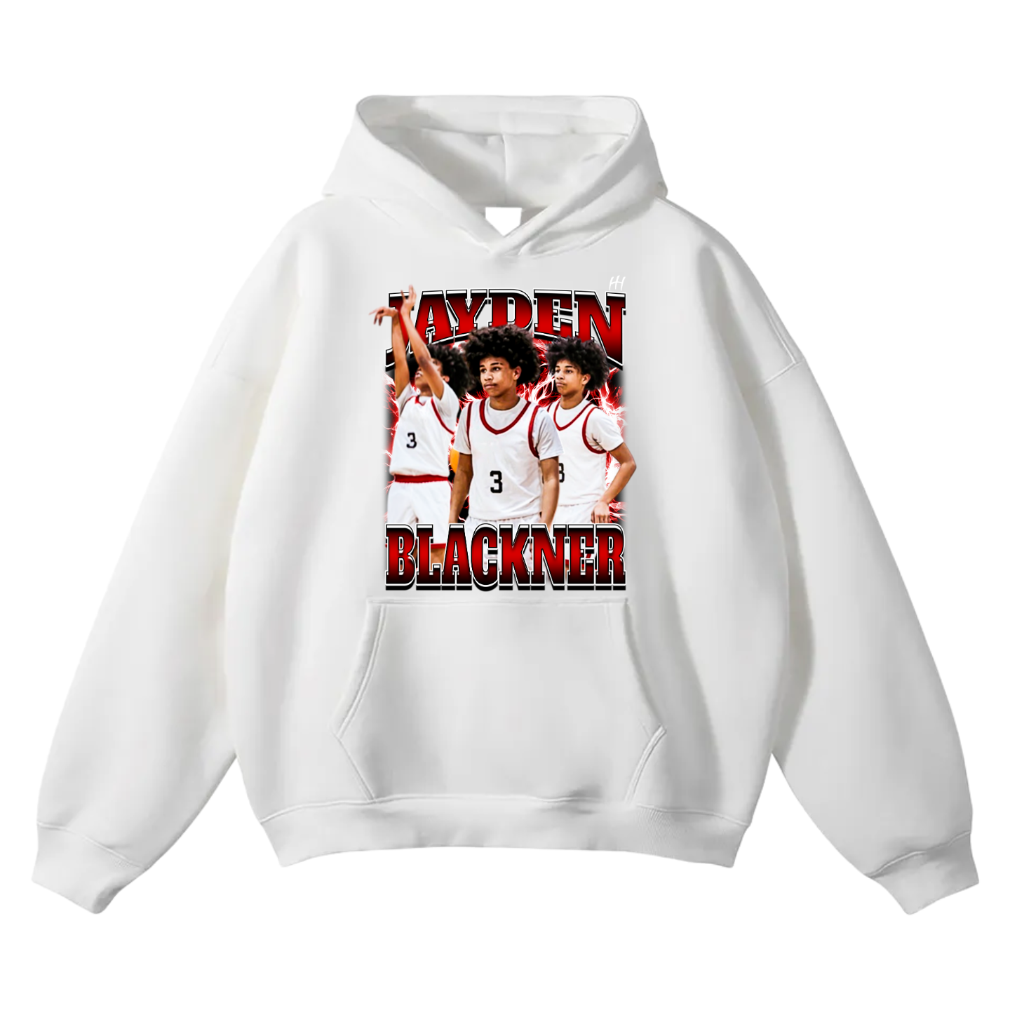 Jayden Blackner Oversize Fleeced Hoodie