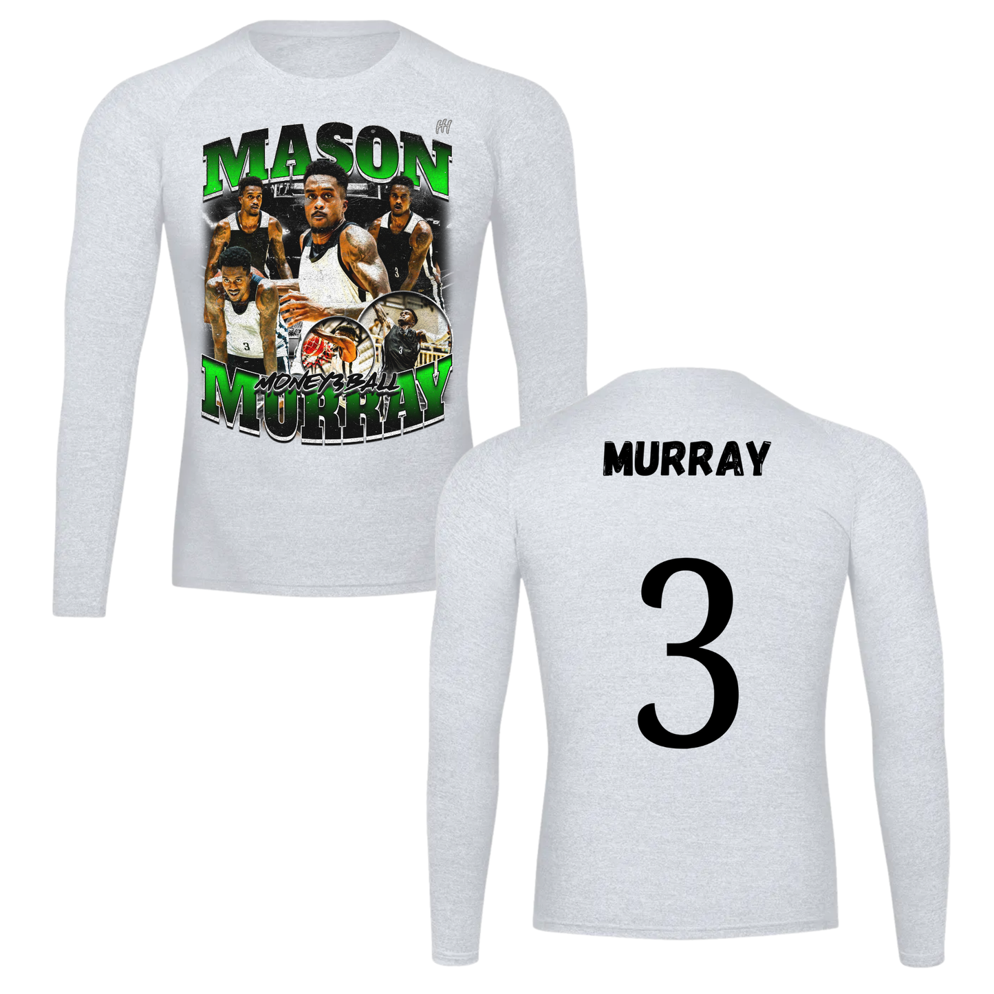 Mason Murray Premium Performance Long Sleeve Tee