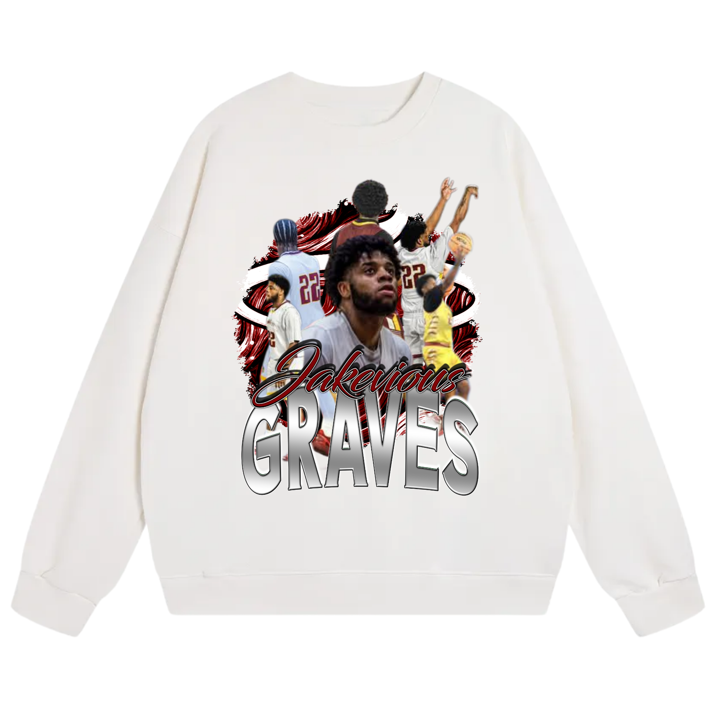 Jakevious Graves Heavyweight Crewneck Sweatshirt